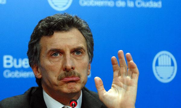 Mayor Mauricio Macri (courtesy of Radio Siete)